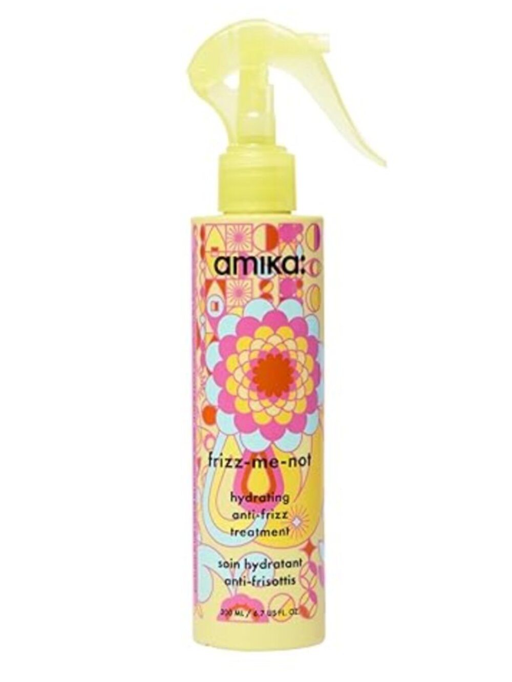 NEW Amika Frizz-Me-Not Hydrating Anti-Frizz Treatment Spray, 200ml Full Size